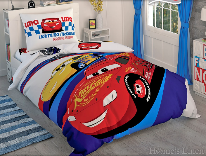 Kid's Bed Sets 100% cotton "Cars Race"