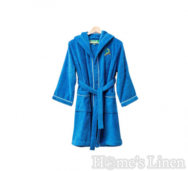 Kid's Bathrobe with Hood 100% cotton "Benetton", Benetton Casa