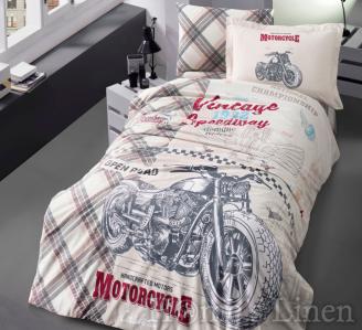 Kid's Bed Linen Set 3 parts 100% cotton  "Speedway"