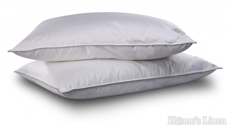 Goose Down Pillow "Silver"