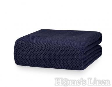 Памучно одеяло "Malaga" Blue