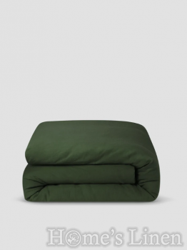 Долен постелъчен чаршаф 100% Френски пран лен 185гр/кв.м. "Гора", Natural Linens Collection