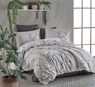 Copy of Copy of Copy of Copy of Copy of Copy of Bed Linen set cotton sateen, 100% cotton "Marsela" V6 Dark Brown, MIKA