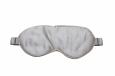 Копринена маска за сън 100% естествена коприна от буби "Dawn" Silver Grey