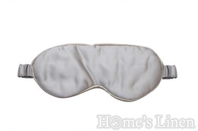 Sleep mask 100% Natural Silk "Dawn" Silver, EM&EVE