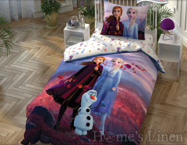 Детски спален комплект 100% памук "Frozen 2 Autumn"