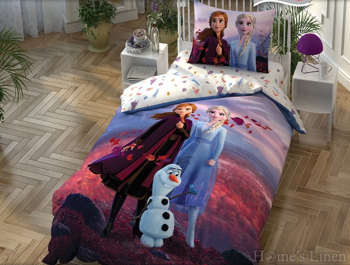 Детски спален комплект 100% памук "Frozen 2 Autumn"