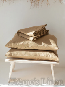 Плик за завивка от 100% Френски пран лен 185гр/кв.м. "Бадем", Natural Linens Collection