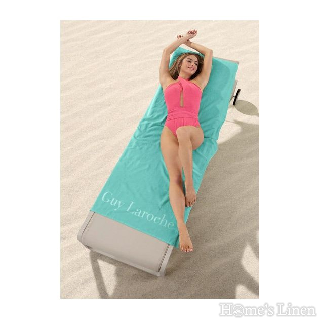 Beach towel 100% Cotton "Oceano", Guy Laroche