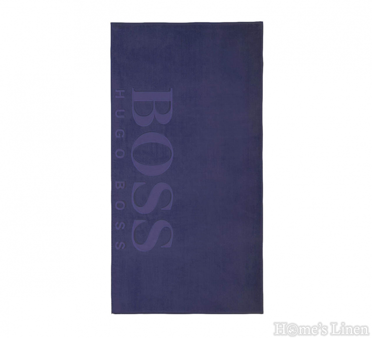 Beach towel 100% Cotton "Boss Carved", Hugo Boss - different colors