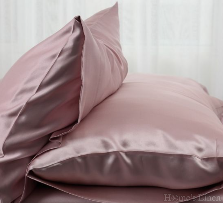 Калъфка за възглавница от 100% естествена коприна от копринени буби Double Silk Style двулицева, Royal Silk Mulberry Collection 19 Momme 6A Grade, Ivory