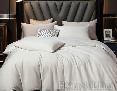 Bed Linen Set cotton satin, 100% cotton "Classic white", Classic Collection