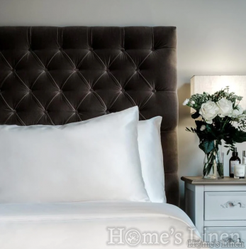 Комплект от 2бр. двулицеви калъфки за възглавница от естествена коприна от копринени буби Double Silk Style, Royal Silk Mulberry Collection 22 Momme 6A Grade, Ivory