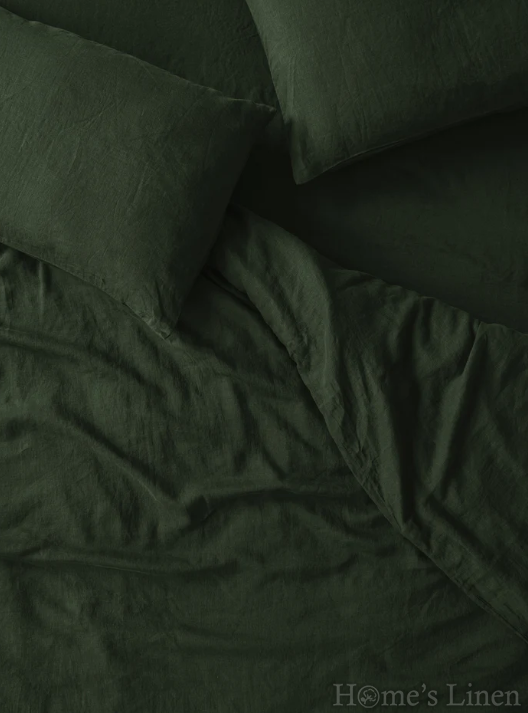 Copy of Pillowcase 100% Natural Len "Lavender", Natural Linens Collection