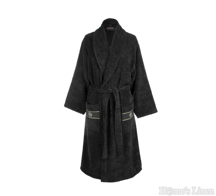 Female Bathrobe 100% Cotton "Linda", Guy Laroche