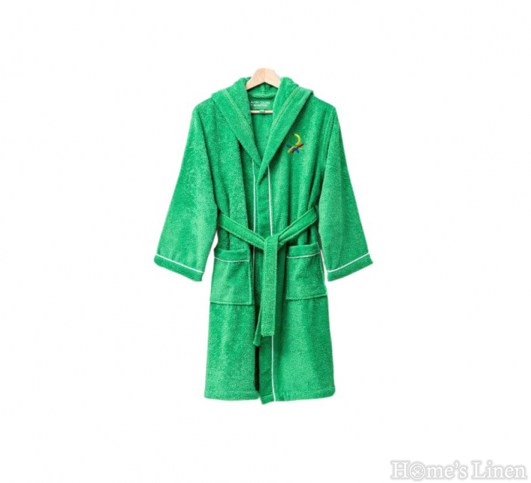 Kid's Bathrobe with Hood 100% cotton "Benetton", Benetton Casa