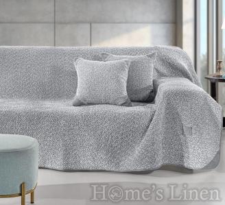 Copy of Copy of Copy of Copy of Copy of Copy of Copy of Copy of Copy of Copy of Copy of Copy of Copy of Copy of Bedspread "Pavilon" Silver