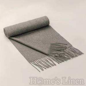 Шал от 100% мек кашмир в сиво "Agate", Home's Linen