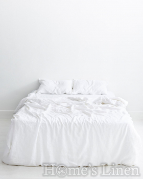 Плик за завивка от 100% Френски пран лен 165гр/кв.м. "Арктика", Natural Linens Collection