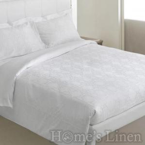 Премиум спален комплект памучен сатен жакард, 100% памук "Logo" Roberto Cavalli